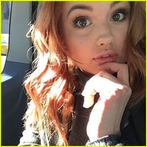 Debby Ryan Returns To Red Hair, But Only For A New York Minute