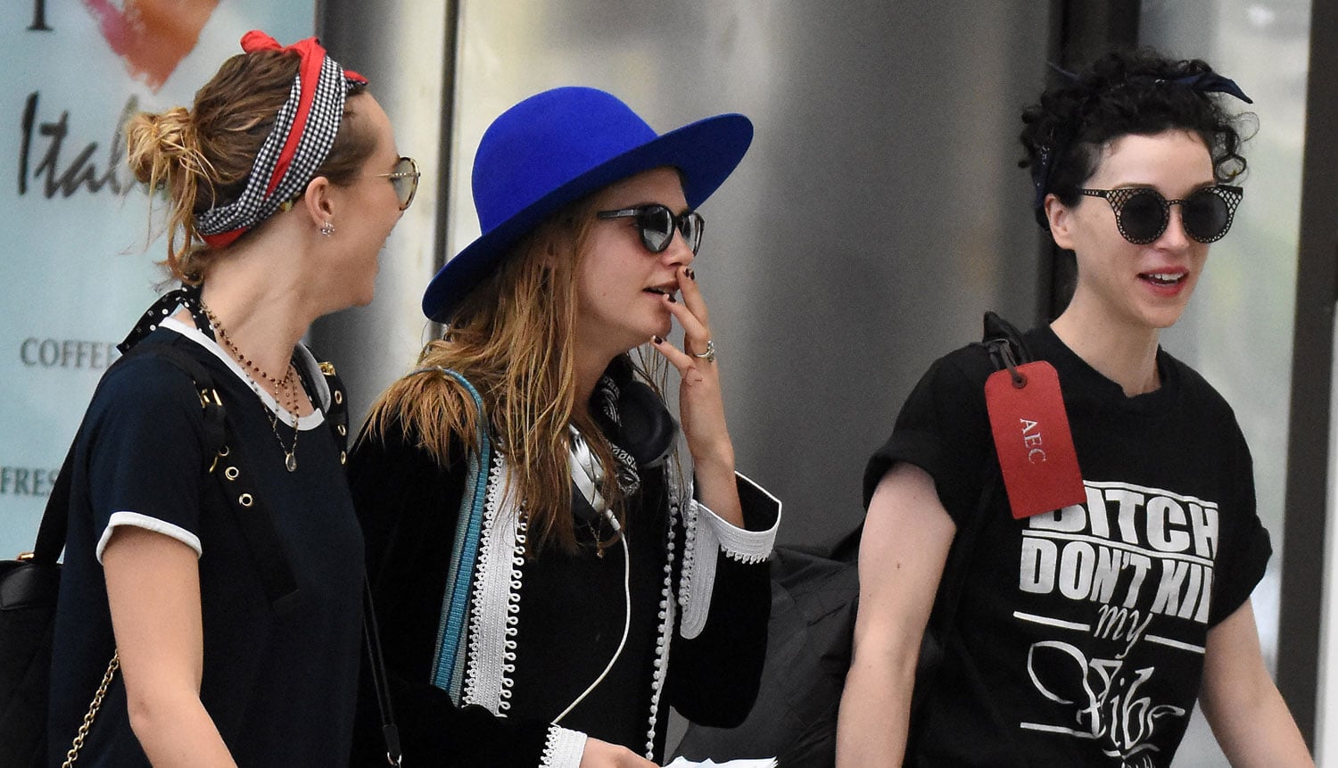 Cara Delevingne & St. Vincent Return From Caribbean Holiday