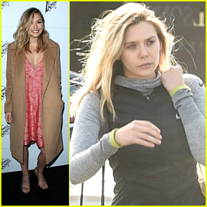 Elizabeth Olsen Hits The Market After Stella McCartney's Fashion Show