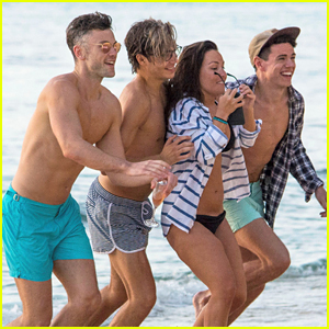 George Shelley Rings In The New Year In Barbados On The Beach