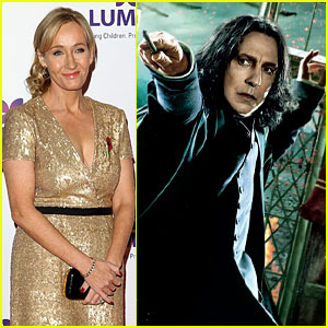 J.K. Rowling Reveals Secret About Severus Snape No One Knew Except Alan Rickman