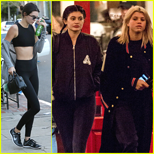 Kylie Jenner Grabs Dinner With Sofia Richie Before Lunch With Harry Hudson