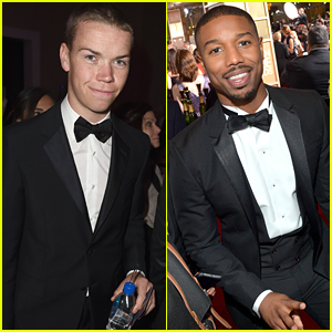 Will Poulter & Michael B. Jordan Hit The Golden Globes 2016 In Style