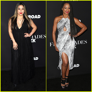 Ally Brooke Hits 'Fifty Shades of Black' Premiere with Monique Coleman