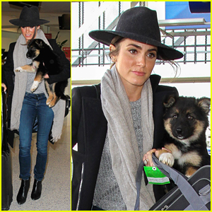 Nikki Reed Personally Flies With Dog To Deliver Her To New Owners