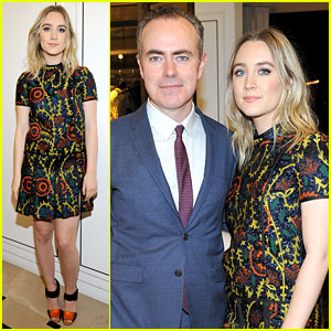 Saoirse Ronan Honored by Burberry With 'Brooklyn' Filmmakers