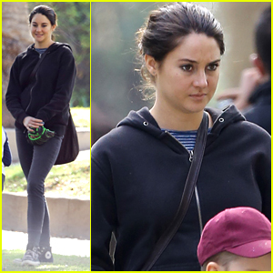 Shailene Woodley Plays Catch With On-Screen Son for 'Big Little Lies'