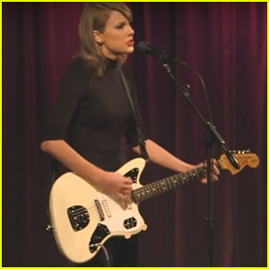 Taylor Swift Strips Down 'Wildest Dreams' With Just an Electric Guitar - Watch Now!