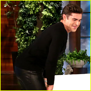 Zac Efron Shows Off 'Dirty' Moves During Heads Up with Ellen DeGeneres!