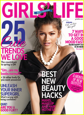 Zendaya Tells 'Girls' Life' That Her Fans Force Her to Be Honest