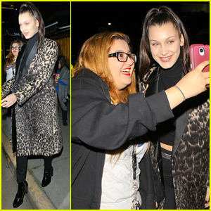 Bella Hadid Snaps Pics with Fans After Night Out in LA
