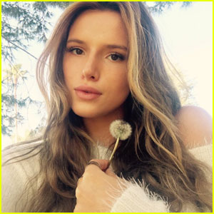Bella Thorne Shows Off New Brown Hair!