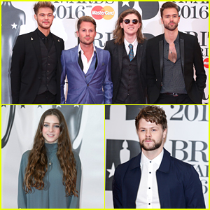 Lawson Hit BRIT Awards 2016 with Birdy & Jay McGuiness