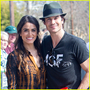 Nikki Reed & Ian Somerhalder Kiss Dogs for a Charitable Valentine's Day!