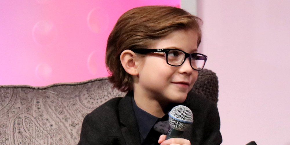 Jacob Tremblay Wears Glasses For Santa Barbara International Film Festival