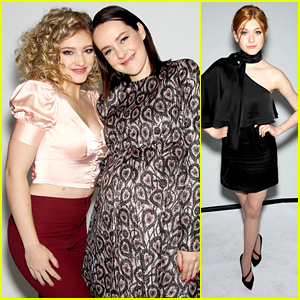 Willow Shields Reunites With Pregnant Jena Malone at NYFW