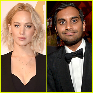 Jennifer Lawrence Dined with Aziz Ansari for Friendly Valentine's Day Dinner!