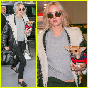 Jennifer Lawrence Wraps Up Trip In New York City