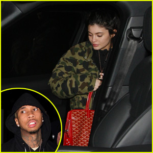 Kylie Jenner Keeps a Low Profile For Her Dinner Date with Tyga