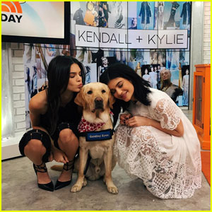 Kendall & Kylie Jenner Promote Their New Fashion Line in NYC