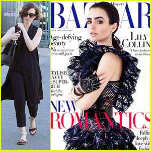 Lily Collins Has Fashion Running In Her Veins