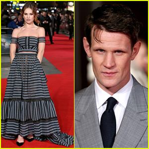 Lily James & Matt Smith Walk the Red Carpet Separately at 'Pride and Prejudice and Zombies' Premiere