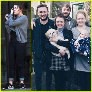 Maisie Williams Shares a Cute Family Photo!