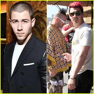 Nick Jonas Toasts Director David O. Russell After Lunching with Brother Joe