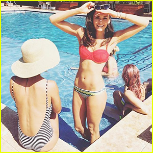 Nina Dobrev Soaks Up the Sun in Her Bikini!