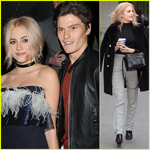 Pixie Lott & Oliver Cheshire Hit InStyle's EE Rising Star Party with Maisie Williams