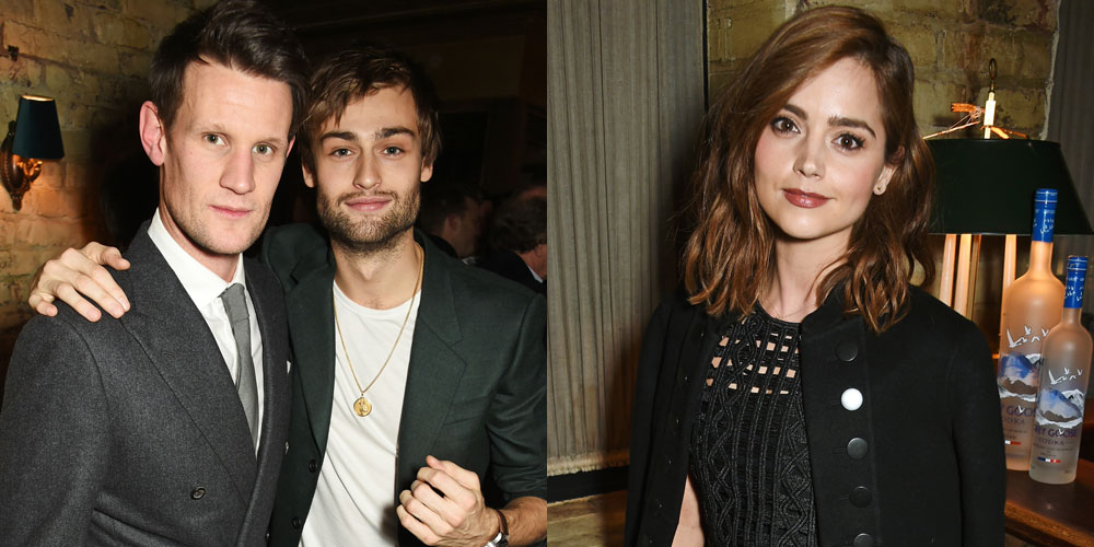 Douglas Booth & Matt Smith Attend Pre-BAFTAs Dinner with Jenna Coleman ...