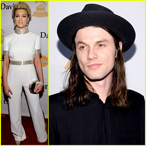 Tori Kelly & James Bay Hit Up Clive Davis' Grammys Party Before the Big Show!