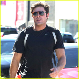 Zac Efron Gets His Fitness On Before Hanging With Girlfriend Sami Miro