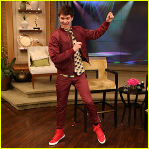 Ansel Elgort Tackles Live Dance Challenge on 'Live! With Kelly & Michael - Watch Now!