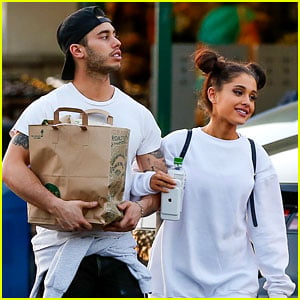 Ariana Grande Holds Hands with Boyfriend Ricky Alvarez at Whole Foods