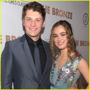 Brett Dier Supports Girlfriend Haley Lu Richardson at 'The Bronze' Premiere