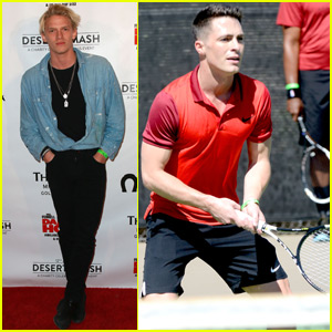 Colton Haynes & Cody Simpson Support St. Jude at Tennis Tournament