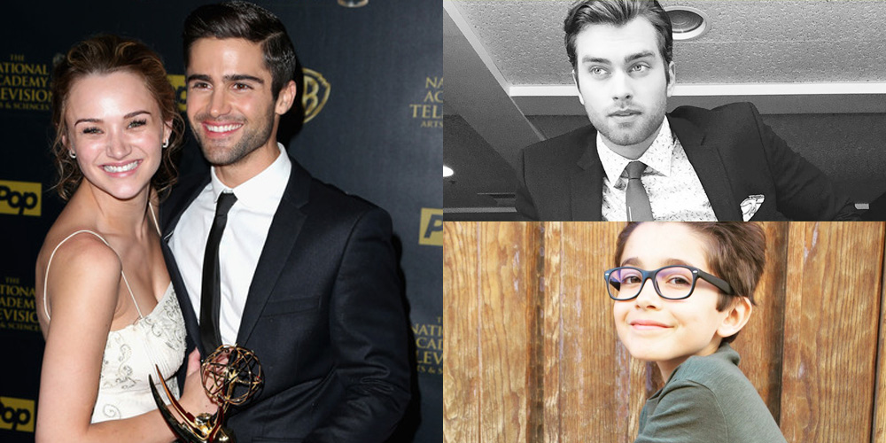 Hunter King, Max Ehrich, Pierson Fode & Nicolas Bechtel: Daytime Emmys 2016 Nominees!