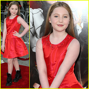Ella Anderson Hits The Red Carpet For 'The Boss' Premiere