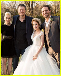 Gwen Stefani & Blake Shelton Attend RaeLynn's Wedding!