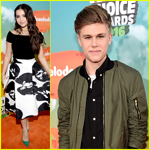 Isabela Moner & Owen Joyner Join Forces on Kids Choice Awards 2016 Orange Carpet
