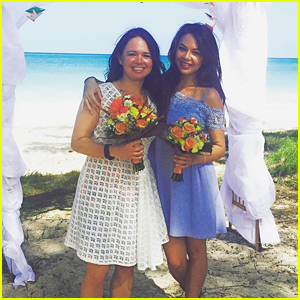 Janel Parrish Celebrates Sister Melissa's Wedding!