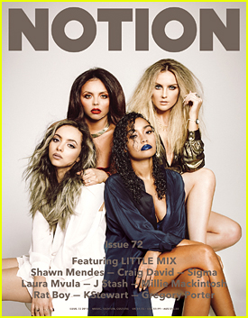 Little Mix Stun On The Cover of 'Notion' Mag; Talk Dating, Fashion & More