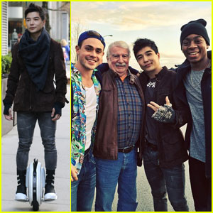 Ludi Lin Hangs With His 'Power Rangers' Co-Stars in Canada!