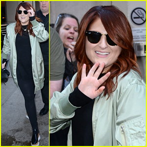 Meghan Trainor Has Busy Day Promoting 'No' in New York City