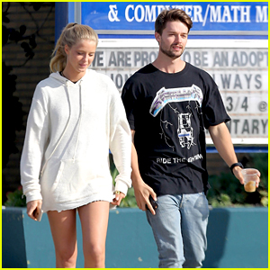 Patrick Schwarzenegger & Model Friend Abby Champion Spend Relaxing Day Together