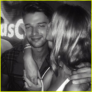 Patrick Schwarzenegger Gets a Kiss from Girlfriend Abby Champion in New Pic!