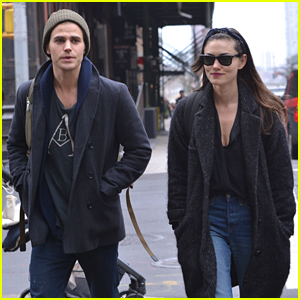 Paul Wesley & Phoebe Tonkin Take Afternoon Walk in New York City