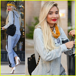 Pia Mia Wears Sweats With Heels For Shopping Trip to Barneys New York