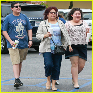 Raini Rodriguez & Brother Rico Head to Lunch After He Wraps 'Modern Family' Season 7